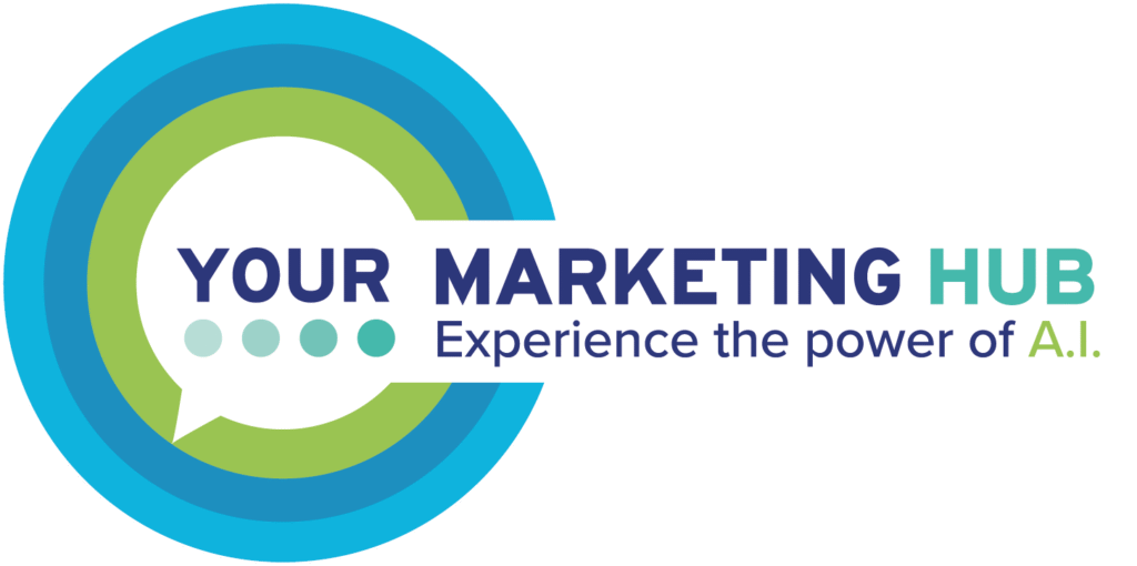 Your Marketing Hub Logo, AI Lead Generation, AI Lead Qualification, AI Live Chat Software, AI Sales Agent